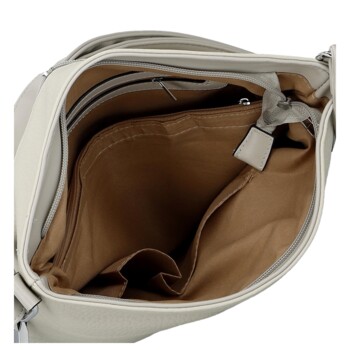 Dámska crossbody kabelka šedá - Firenze Gabriele