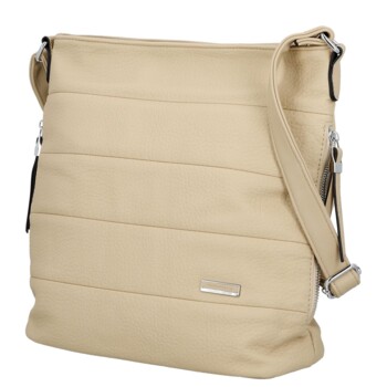 Dámska crossbody kabelka béžová - Firenze Gabriele