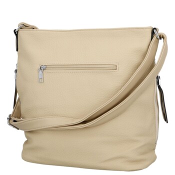Dámska crossbody kabelka béžová - Firenze Gabriele
