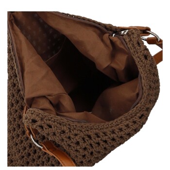 Dámska crossbody kabelka hnedá - Firenze Janelle