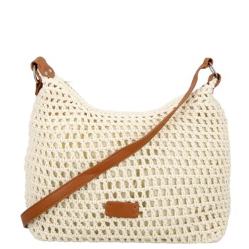 Dámska crossbody kabelka krémová - Firenze Janelle