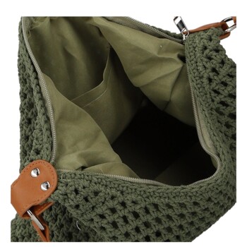 Dámska crossbody kabelka zelená - Firenze Janelle