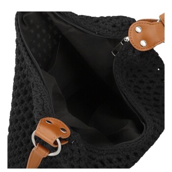 Dámska crossbody kabelka čierna - Firenze Janelle