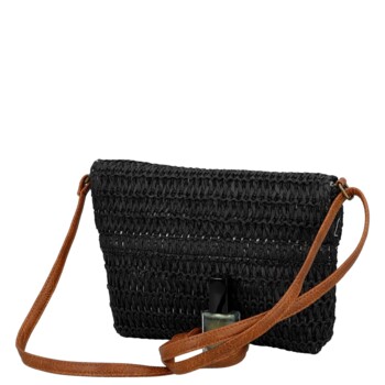 Dámska crossbody kabelka čierna - Firenze Sina