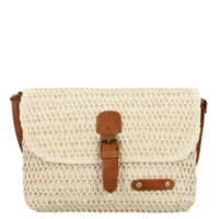 Dámska crossbody kabelka krémová - Firenze Sina