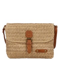 Dámska crossbody kabelka béžová - Firenze Sina