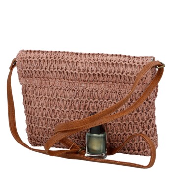 Dámska crossbody kabelka ružová - Firenze Sina