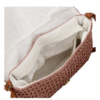 Dámska crossbody kabelka ružová - Firenze Sina