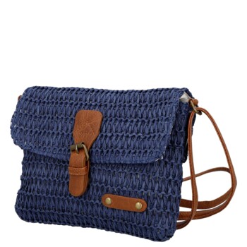 Dámska crossbody kabelka modrá - Firenze Sina