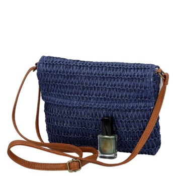 Dámska crossbody kabelka modrá - Firenze Sina