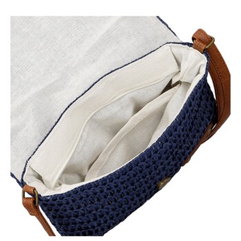 Dámska crossbody kabelka modrá - Firenze Sina