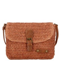 Dámska crossbody kabelka tehlovo červená - Firenze Sina