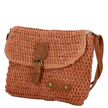 Dámska crossbody kabelka tehlovo červená - Firenze Sina