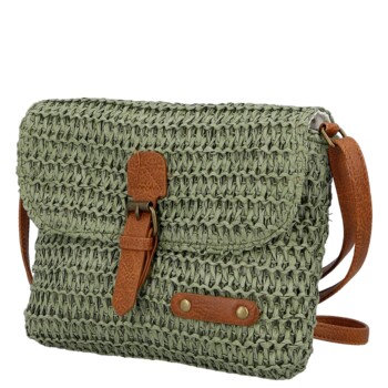 Dámska crossbody kabelka zelená - Firenze Sina