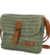 Dámska crossbody kabelka zelená - Firenze Sina
