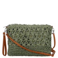 Dámska crossbody kabelka zelená - Firenze Seiya