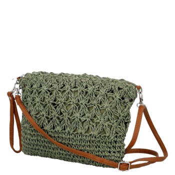 Dámska crossbody kabelka zelená - Firenze Seiya