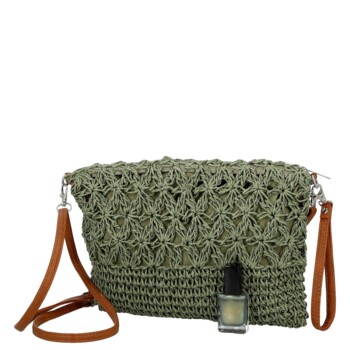 Dámska crossbody kabelka zelená - Firenze Seiya
