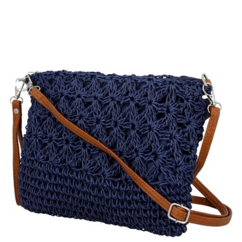 Dámska crossbody kabelka modrá - Firenze Seiya