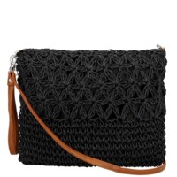 Dámska crossbody kabelka čierna - Firenze Seiya