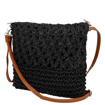 Dámska crossbody kabelka čierna - Firenze Seiya