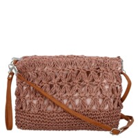 Dámska crossbody kabelka ružová - Firenze Seiya