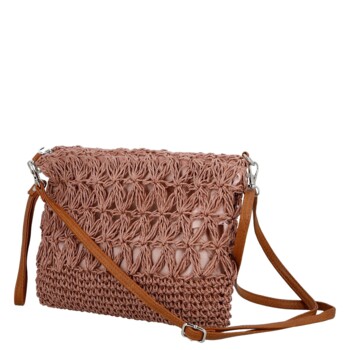 Dámska crossbody kabelka ružová - Firenze Seiya