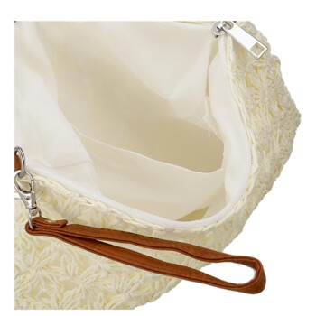Dámska crossbody kabelka biela - Firenze Seiya