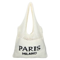 Dámska kabelka cez rameno krémová - Firenze Paris