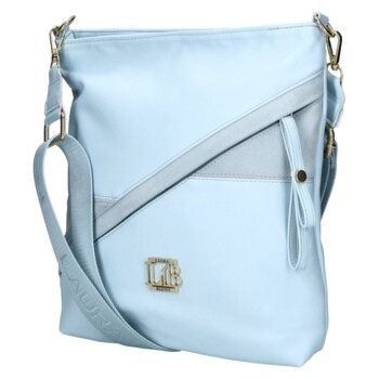 Dámska crossbody kabelka svetlo modrá - Laura Biaggi Sherica
