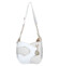 Dámska crossbody kabelka biela - Laura Biaggi Lorena