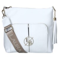 Dámska crossbody kabelka biela - Laura Biaggi Magia