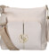Dámska crossbody kabelka béžová - Laura Biaggi Magia