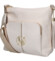 Dámska crossbody kabelka béžová - Laura Biaggi Magia