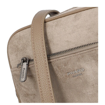 Dámska crossbody kabelka béžová - Phard Lysa