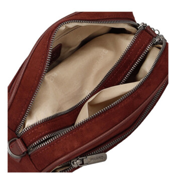 Dámska crossbody kabelka vínová - Phard Lysa
