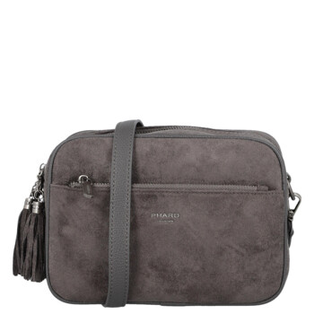 Dámska crossbody kabelka šedá - Phard Lysa