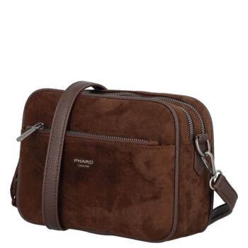 Dámska crossbody kabelka coffee - Phard Lysa