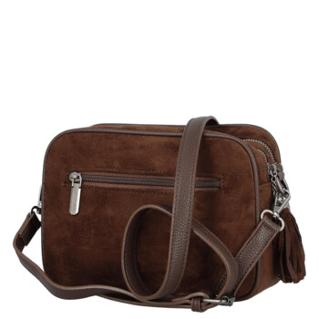 Dámska crossbody kabelka coffee - Phard Lysa