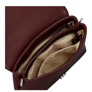 Dámska crossbody kabelka vínová - Phard Klotil