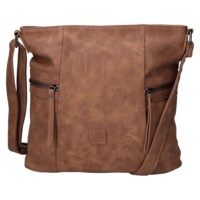 Dámska crossbody kabelka hnedá - Firenze Lenah
