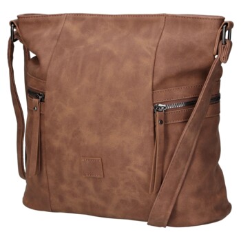 Dámska crossbody kabelka hnedá - Firenze Lenah