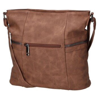 Dámska crossbody kabelka hnedá - Firenze Lenah