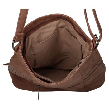 Dámska crossbody kabelka hnedá - Firenze Lenah