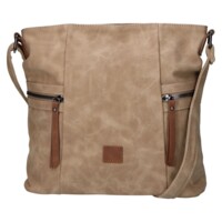 Dámska crossbody kabelka khaki - Firenze Lenah