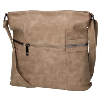Dámska crossbody kabelka khaki - Firenze Lenah