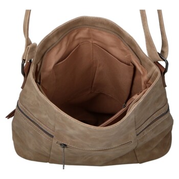Dámska crossbody kabelka khaki - Firenze Lenah