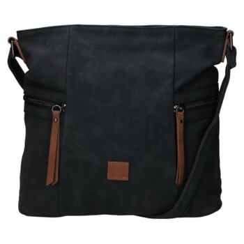 Dámska crossbody kabelka čierna - Firenze Lenah