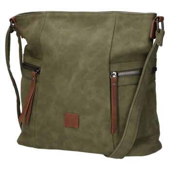 Dámska crossbody kabelka zelená - Firenze Lenah