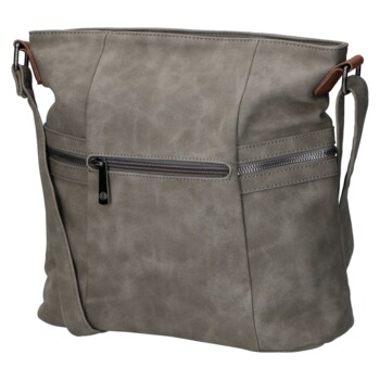 Dámska crossbody kabelka šedá - Firenze Lenah